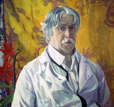 自画像，1927年 作者 Aleksandr Jakovlevic Golovin