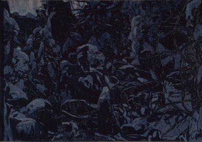 索尔维格到E.格里格斯音乐的舞台设计，1922年 作者 亚历山大·雅科夫列维奇·戈洛文