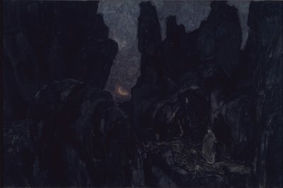 G. Bizet的歌剧《卡门》的舞台设计，1908年 作者 亚历山大·雅科夫列维奇·戈洛文