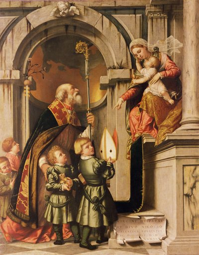 Pala Rovelli，1539 作者 亚历山德罗·邦维奇诺·莫雷托