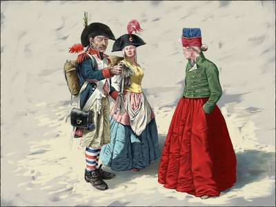 Fantassine and vivandieres de revolutionnaires, 2024 作者 亚历山德罗·洛纳蒂