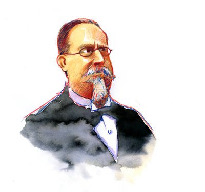 切萨雷-龙勃罗梭（1835-1909 年）肖像 意大利犯罪学学派创始人（切萨雷-龙勃罗梭肖像 意大利犯罪学家和医生，意大利实证主义犯罪学学派创始人） 作者 亚历山德罗·洛纳蒂