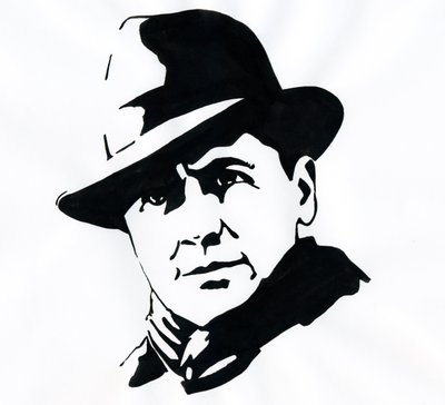 法国省长和反抗者让·穆兰（Jean Moulin，1899-1943）的肖像 作者 亚历山德罗·洛纳蒂
