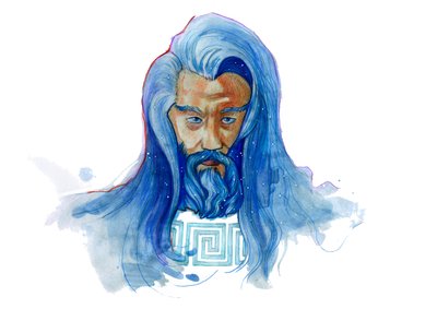 乌拉诺斯神像（希腊神话：乌拉诺斯） 作者 亚历山德罗·洛纳蒂