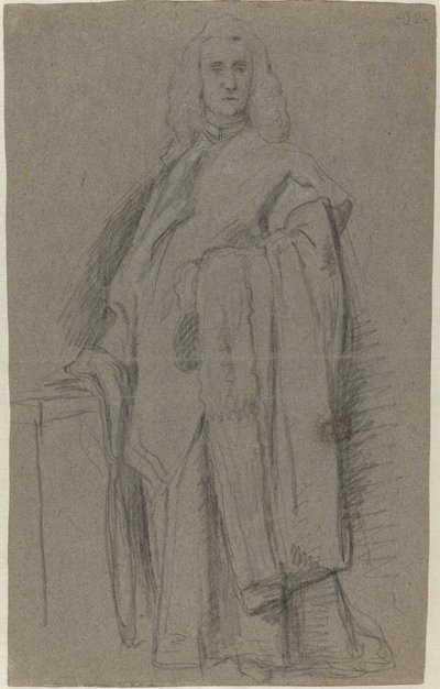 圣马可的一位威尼斯检察官[直书] 作者 Alessandro Longhi 或 Pietro Longhi