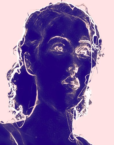 极光（晚上），2020年，（混合媒体）。 作者 亚历克斯·卡明克