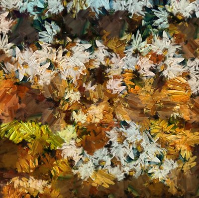 Camomile,2019,(mixed media) 作者 亚历克斯·卡明克