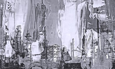 Factory,2019,(mixed media) 作者 亚历克斯·卡明克