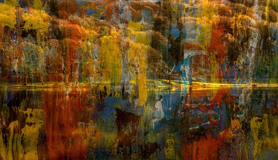Landscape,2019,(mixed media) 作者 亚历克斯·卡明克