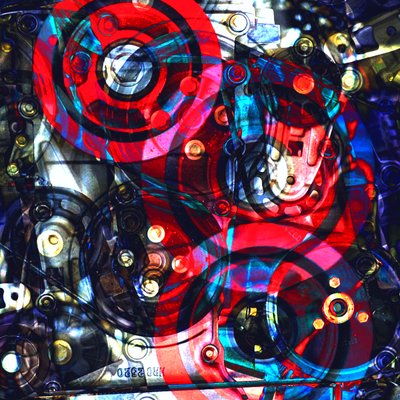 Mechanism,2019,(collage) 作者 亚历克斯·卡明克