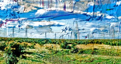 Ocean,2019,(mixed media) 作者 亚历克斯·卡明克