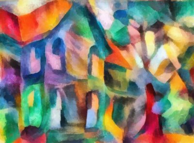 虚掩的门,2017,(混合媒体) 作者 亚历克斯·卡明克