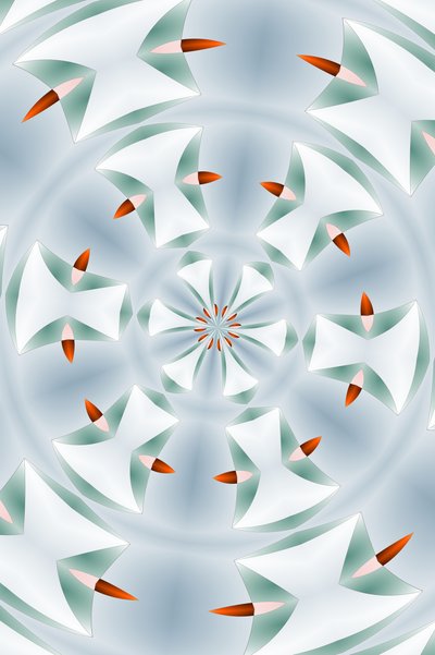 Arabesque #15,2019,(混合媒体) 作者 亚历克斯·卡明克