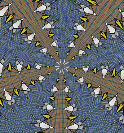 arabesque #18,2019,(mixed media) 作者 亚历克斯·卡明克