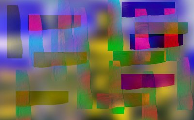etude #15,2019,(mixed media) 作者 亚历克斯·卡明克