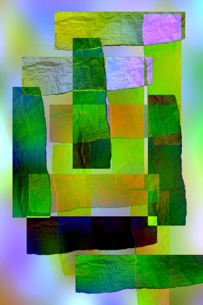 etude #8,2019,(mixed media) 作者 亚历克斯·卡明克