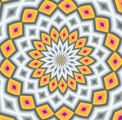 flowers #11,2019,(gradient) 作者 亚历克斯·卡明克