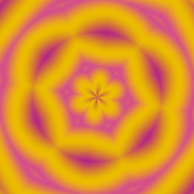 flowers #1,2019,(gradient) 作者 亚历克斯·卡明克