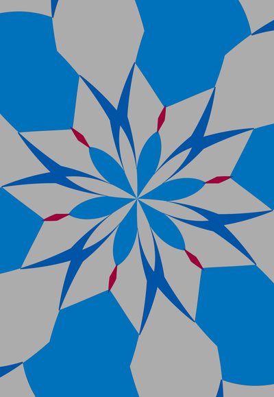 花 #12,2019,(混合媒体) 作者 亚历克斯·卡明克