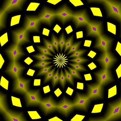 flowers #5,2019,(gradient) 作者 亚历克斯·卡明克