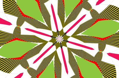 花 #5,2019,(混合媒体) 作者 亚历克斯·卡明克