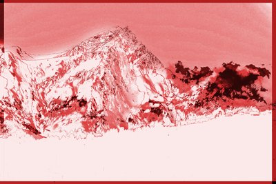 mountains,2019,(mixed media) 作者 亚历克斯·卡明克