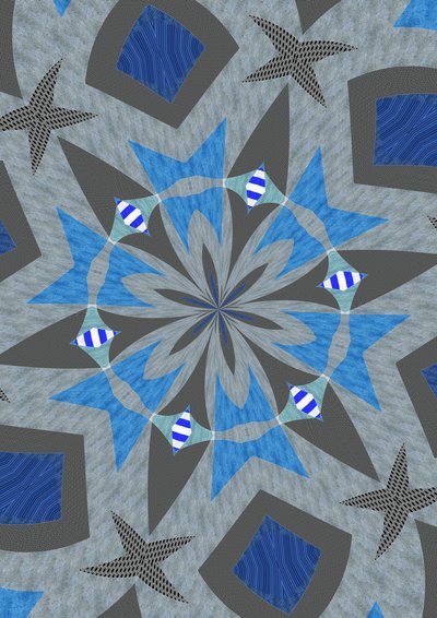 ornament #60,2019,(mixed media) 作者 亚历克斯·卡明克