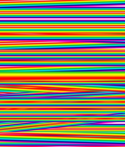rainbow magnet field.2017,(gradient) 作者 亚历克斯·卡明克