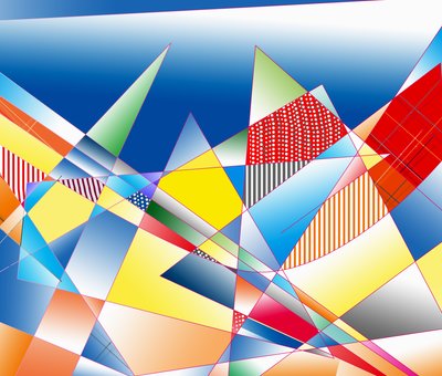sounding mountains,2019,(gradient) 作者 亚历克斯·卡明克