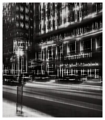 street in musical notation, 2019 (photography) 作者 亚历克斯·卡明克