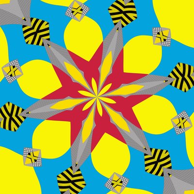 symmetry #11,2019,(mixed media) 作者 亚历克斯·卡明克