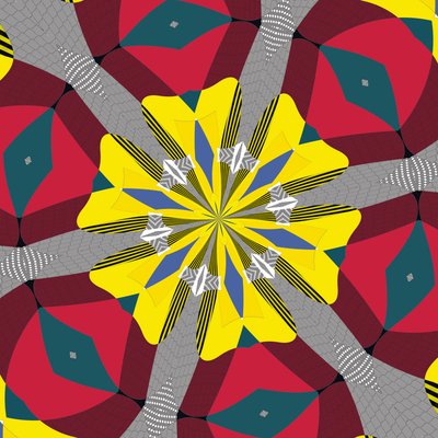 symmetry #17,2019,(mixed media) 作者 亚历克斯·卡明克