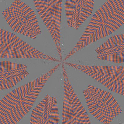 Symmetry #37,2019,(混合媒体) 作者 亚历克斯·卡明克