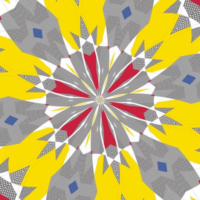 symmetry #48,2019,(mixed media) 作者 亚历克斯·卡明克