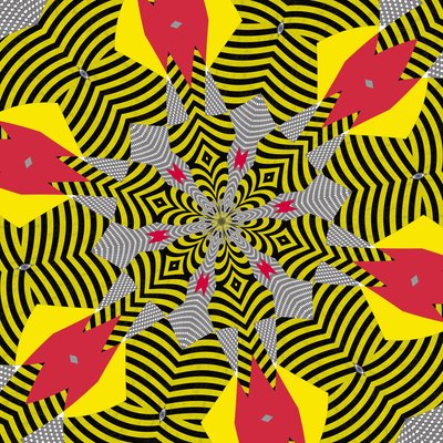 symmetry #5,2019,(mixed media) 作者 亚历克斯·卡明克