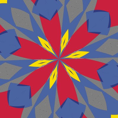symmetry #54,2019,(mixed media) 作者 亚历克斯·卡明克