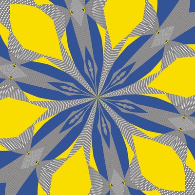 symmetry #8,2019,(mixed media) 作者 亚历克斯·卡明克