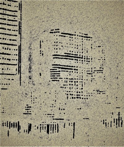 城镇房屋（建筑），2020年，（混合媒体）。 作者 亚历克斯·卡明克