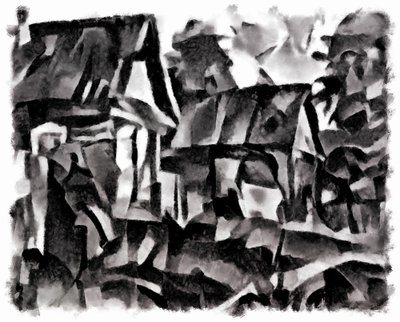 view（black）＃2,2016， 作者 亚历克斯·卡明克