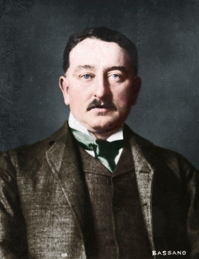 塞西尔·罗兹（Cecil Rhodes），1853-1902年，英语出生的南非企业家和政治家，1894-1907年 作者 亚历山大·巴萨诺