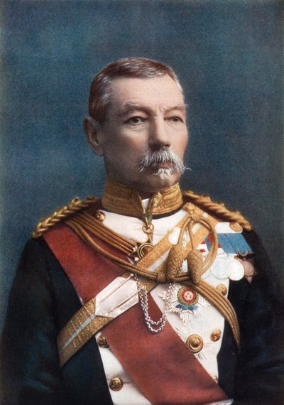 第17枪骑兵上校德鲁里·德鲁里·洛爵士中将，1902年。 作者 亚历山大·巴萨诺