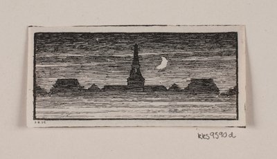 丹麦语  H. Hertz 的 "Posthuset i Hirschholm "小插图 作者 亚历山大·布洛姆