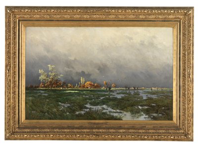 暴风雨后的阳光（布面油画） 作者 亚历山大·库斯曼斯