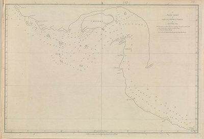 港口平面图》，Dalrymple，Alexander，1791 年出版。约翰-坎特中尉 1773 年绘制的波斯湾平面图 作者 亚历山大·达尔林普尔