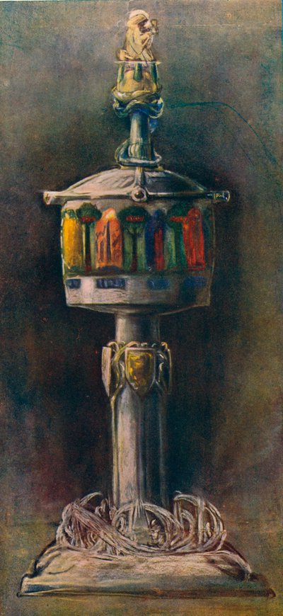 巴塞泰尔珐琅彩银杯，1903年 作者 亚历山大·费舍尔