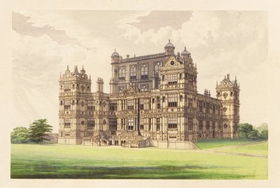 英国诺丁汉沃尔顿厅。1880年（雕刻） 作者 亚历山大·弗朗西斯（后）莱登