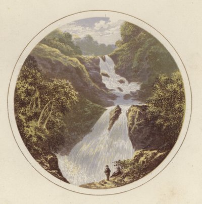 英国湖风景的Frontispiece例证 作者 亚历山大·弗朗西斯·莱登