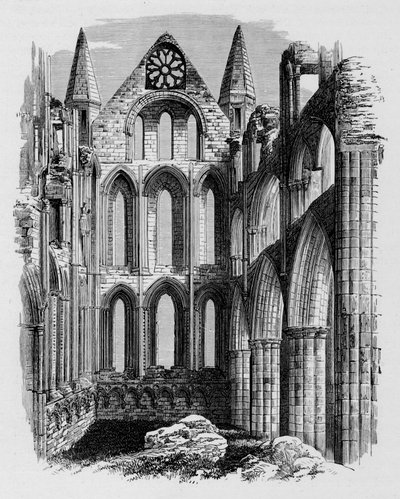 North Transept，惠特比修道院，c1880，1897年 作者 亚历山大·弗朗西斯·莱登