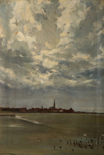 Hindelopen，荷兰，1875年。 作者 亚历山大·弗里德里希·沃纳