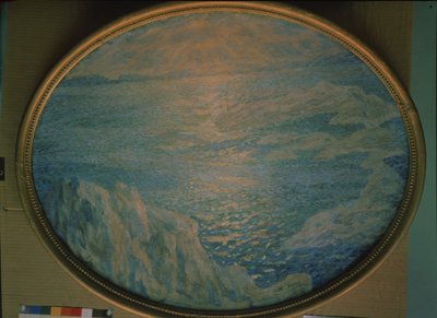 海，太阳，岩石，1900-1910年 作者 亚历山大·费奥多罗维奇·高什